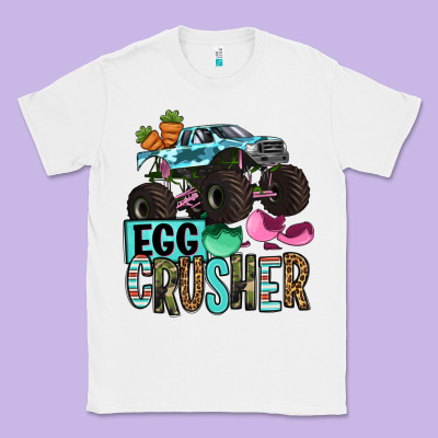 Easter Day Monster Truck Easter Egg Crusher Classic Tee Designed By Oliviacreatesart