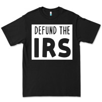 Black defund the irs Premium Tee - linhVisuals