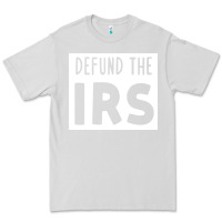 Dove Grey defund the irs Premium Tee - linhVisuals