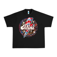 Black Western Mini  4th of July Urban Heavy Tee - LillyAllenDesigns