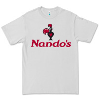 Dove Grey resto, nando's Premium Tee - linhVisuals