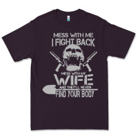 Plum mess with my wife and they Premium Tee - linhVisuals