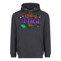 Smoke resting witch face Heavyweight Hoodie - Jasminsmagicworld