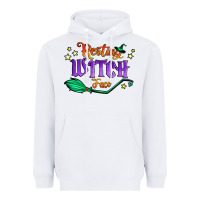 White resting witch face Heavyweight Hoodie - Jasminsmagicworld