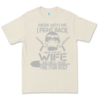 Bone mess with my wife and they Premium Tee - linhVisuals