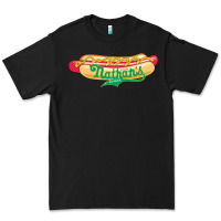 Black resto, nathan's Premium Tee - linhVisuals