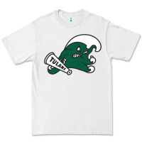 White tulane green wave Premium Tee - linhVisuals