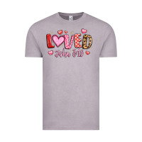 Vintage Zinc loved john 3 16 Vintage Tee - LillyAllenDesigns