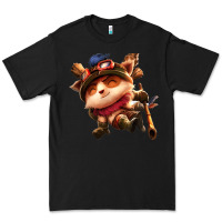 Black league of legends teemo Premium Tee - linhVisuals