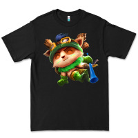 Black league of legends teemo Premium Tee - linhVisuals