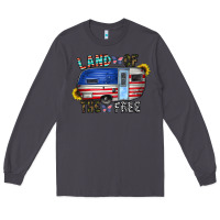 Smoke land of the free Long Sleeve Tee - CowhideDigitalArt