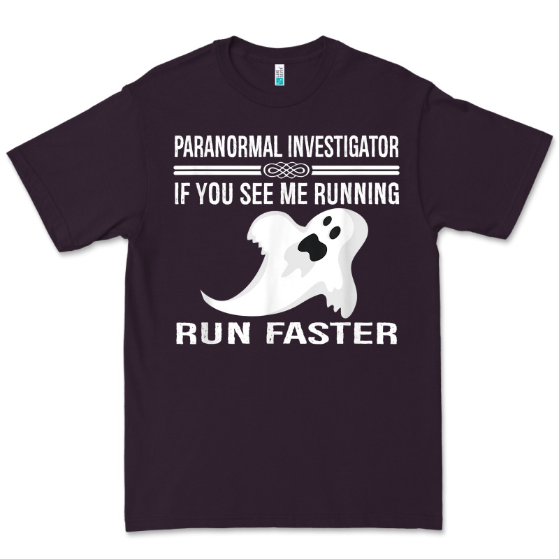 Paranormal Investigator Ghost Hunting T Shirt Premium Tee by linhVisuals | Teevron