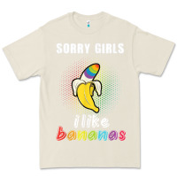 Bone mens sorry girl i like bananas funny lgbt gay pride tshirt gifts Premium Tee - linhVisuals