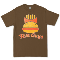Cacao five guys Premium Tee - linhVisuals