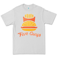 Dove Grey five guys Premium Tee - linhVisuals