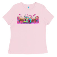 Bubblegum Pink proud nurse libbey glass Ladies Tee - BundleAndBundleShop