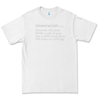 White musician definition Premium Tee - linhVisuals