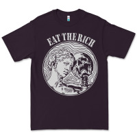 Plum eat the rich Premium Tee - linhVisuals
