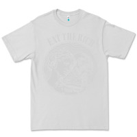 Dove Grey eat the rich Premium Tee - linhVisuals