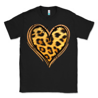 Black gold glitter leopard heart Classic Tee - Jasminsmagicworld