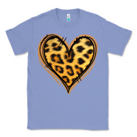 Colony Blue gold glitter leopard heart Classic Tee - Jasminsmagicworld