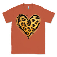 Copper gold glitter leopard heart Classic Tee - Jasminsmagicworld