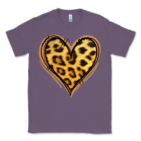 Lavender gold glitter leopard heart Classic Tee - Jasminsmagicworld