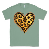 Sage gold glitter leopard heart Classic Tee - Jasminsmagicworld