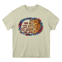 Mossy dad the man american flag Heavy Core Tee - Jasminsmagicworld