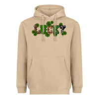 Mushroom st patricks day lucky shamrock Heavyweight Hoodie - RanaPortraitStore