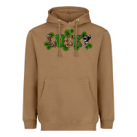 Toasted Coconut st patricks day lucky shamrock Heavyweight Hoodie - RanaPortraitStore