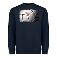 Navy volleyball brushstroke Heavyweight Sweatshirt - Jasminsmagicworld