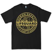 Black honolulu lifeguard   lifeguard Premium Tee - linhVisuals