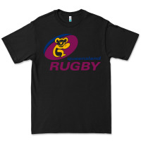 Black queensland rugby Premium Tee - linhVisuals