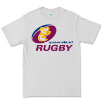 Dove Grey queensland rugby Premium Tee - linhVisuals