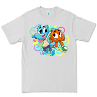 Dove Grey gumball and darwin Premium Tee - linhVisuals
