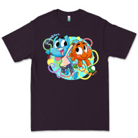 Plum gumball and darwin Premium Tee - linhVisuals