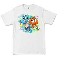 White gumball and darwin Premium Tee - linhVisuals