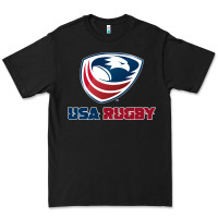 Black usa rugby Premium Tee - linhVisuals