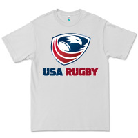 Dove Grey usa rugby Premium Tee - linhVisuals