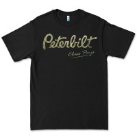 Black peterbilt class pays   trucker quote Premium Tee - linhVisuals