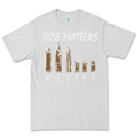 Dove Grey size matters Premium Tee - linhVisuals