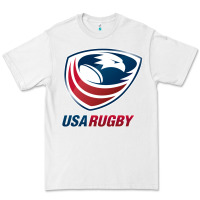 White usa rugby Premium Tee - linhVisuals