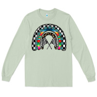 Matcha Racing Rainbow Long Sleeve Tee - CowhideDigitalArt