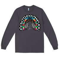 Smoke Racing Rainbow Long Sleeve Tee - CowhideDigitalArt