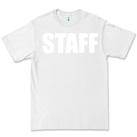 White staff Premium Tee - linhVisuals