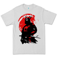 Dove Grey samurai warrior Premium Tee - linhVisuals