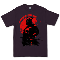 Plum samurai warrior Premium Tee - linhVisuals