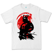 White samurai warrior Premium Tee - linhVisuals