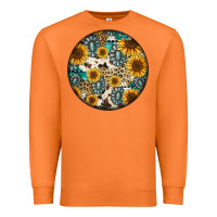 Carrot western pattern circle earrings Premium Sweatshirt - Jasminsmagicworld